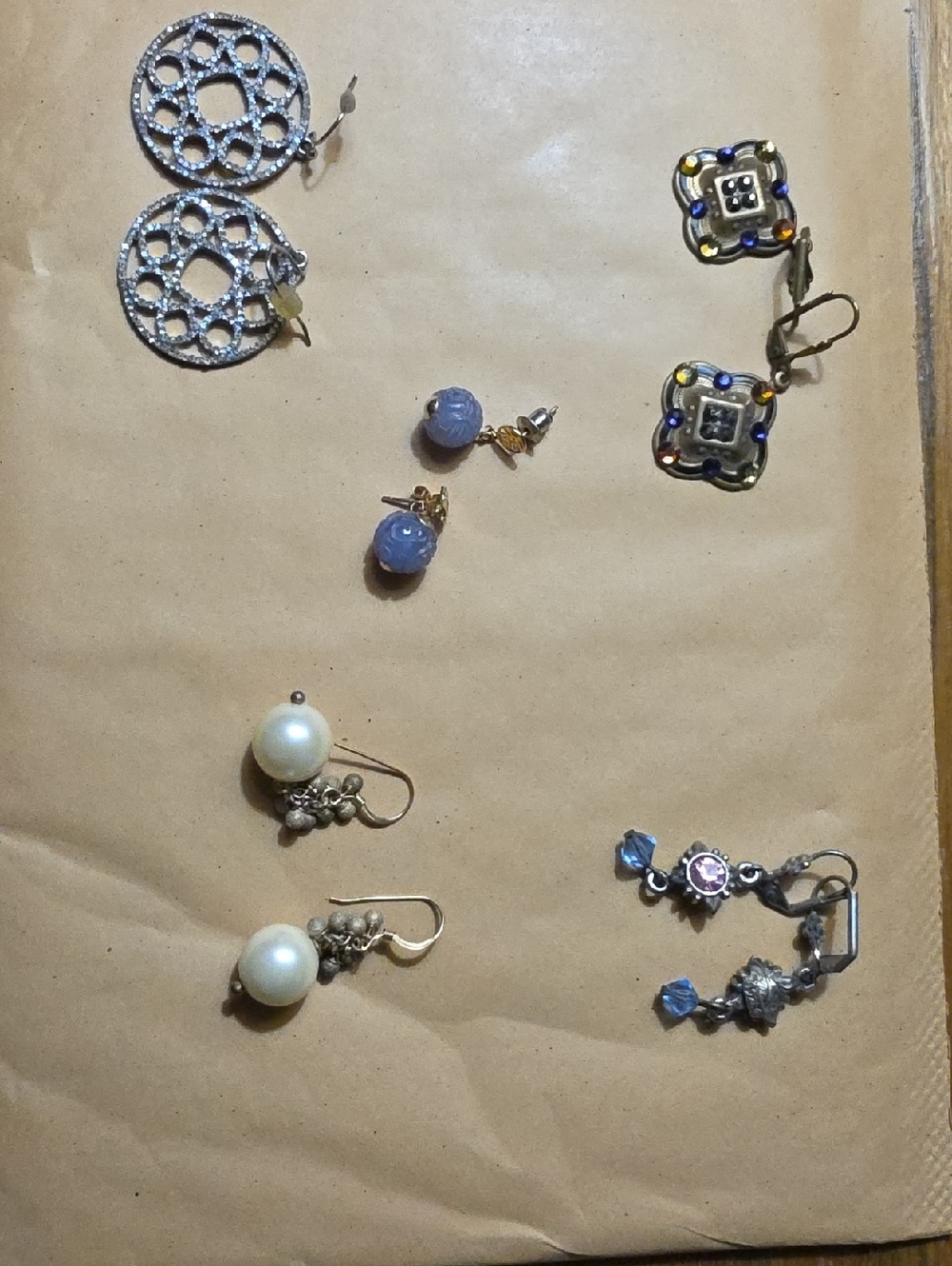 Various Earrings- Sold As A Bundle
